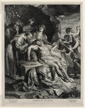 The Lamentation, With Two Angels on the Right