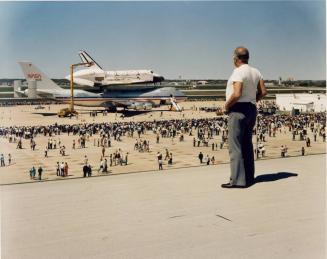 The Space Shuttle Columbia Lands at Kelly Lackland Air Force Base, San Antonio, Texas
