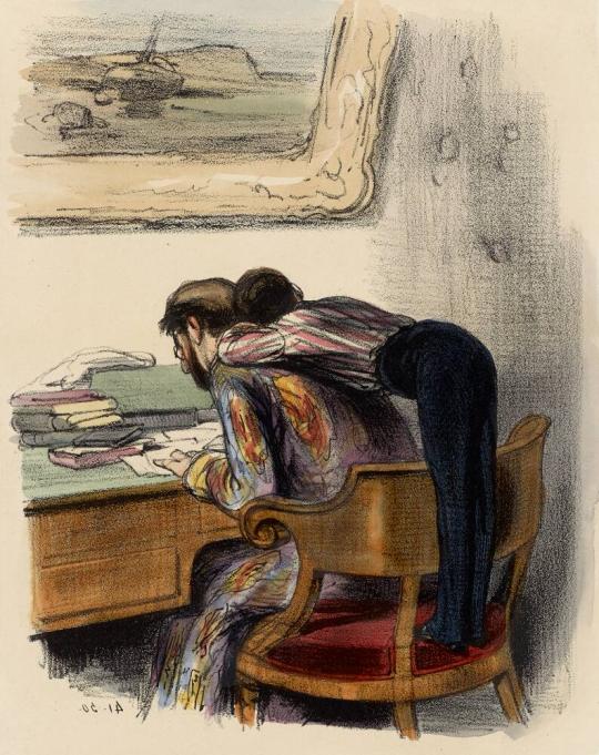 Un petit de la pension qui disait que l'étais renégat, j'y ai fichu des giffles ... n'est-ce pas, pere, que t'es catholique? (A little boy from the boarding house who said that you recanted—I slapped him in the face…isn’t it true, father, that you’re Catholic?), Number XXXVIII