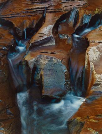 Rock-eroded stream bed, Coyote Gulch, Utah