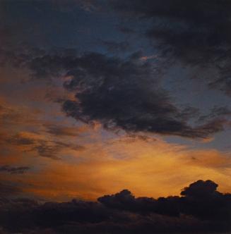 Clouds at sunset, Tesuque, New Mexico