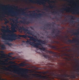 Clouds at sunset, Tesuque, New Mexico