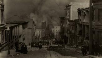 San Francisco Fire, April 18, 1906, 9 a.m.