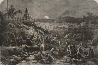 After the Battle - The Rebels in Possession of the Field