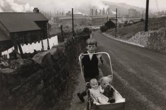 Girl Pushing Carriage