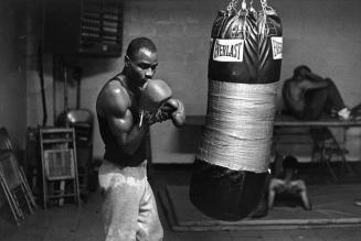 Coach at the New Bed-Stuy Boxing Center, Brooklyn, NY