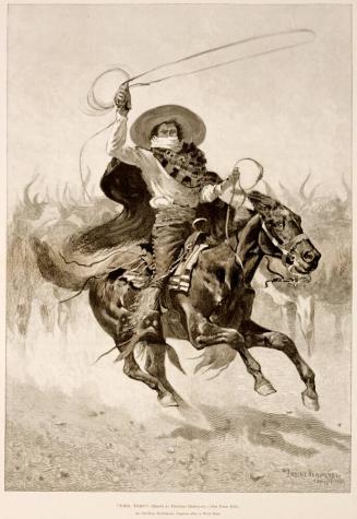 "Toro, Toro!" An Old-Time Californian Vaquero After a Wild Steer