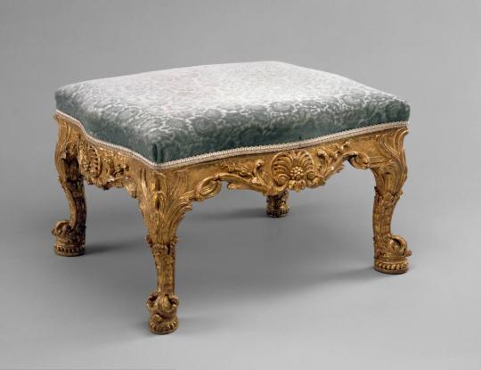 Stool for the Palm Room, Spencer House, London (one of a pair)