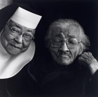 Sister Rose Marie with Her Mother, Cecile G. Fontenette