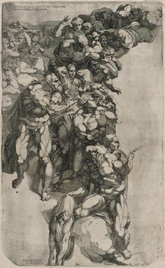 Group from Michelangelo's Last Judgment