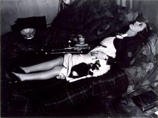 Opium Smoker and Cat, Paris