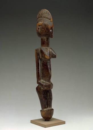 Staff Finial of a Female Figure