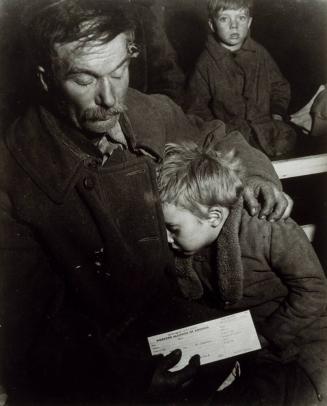 Father and Son, Unemployed Meeting, North Platte, Nebraska