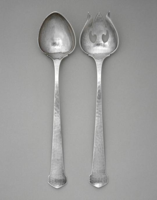 Serving Spoon and Fork