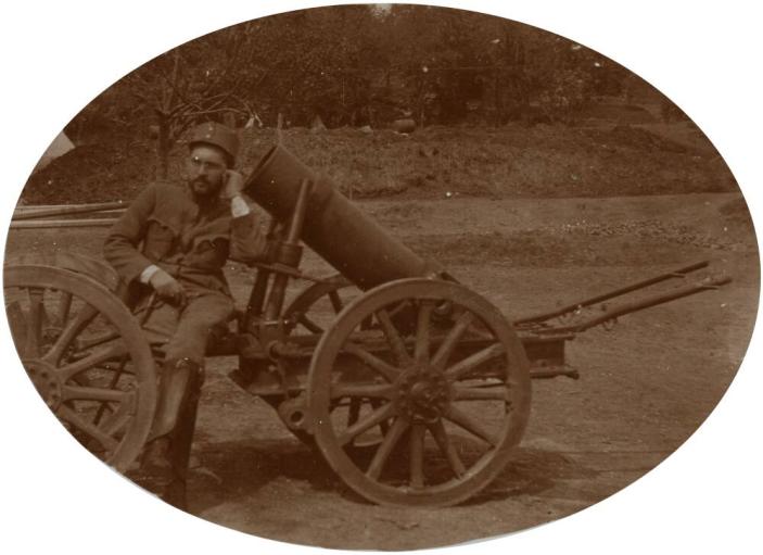 Man with Cannon