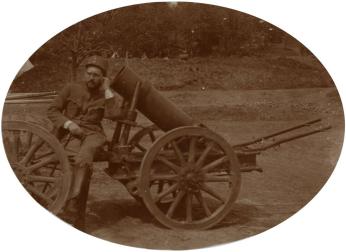 Man with Cannon