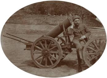 Man with Cannon