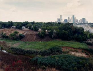 Little White Oak Bayou and Downtown Houston