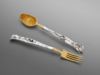Salad Serving Spoon and Fork