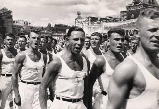 Gymnastic Parade in Red Square