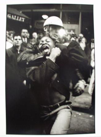 Atlanta, Georgia, Winter 1963-64, High School Student Taylor Washington is Arrested at Lebs Delicatessen. His Eighth Arrest.