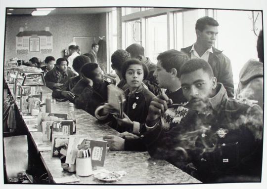 Atlanta, Georgia, Winter 1963-64, A Toddle House Has the Distinction of Being Occupied by Some of America's Most Effective Organizers. In the Room are Taylor Washington, Ivanhoe Donaldson,...