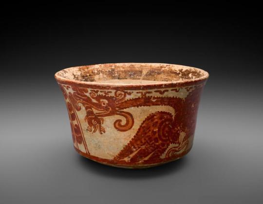 Bowl with Two Waterbirds