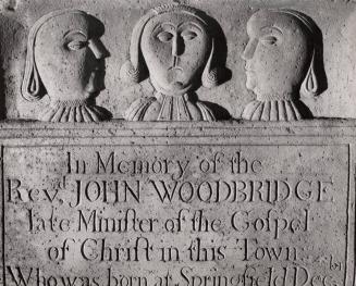 Reverend John Woodbridge, 1783, South Hadley, Massachusetts