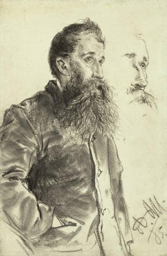 Study of a Man with a Beard, His Hand in His Pocket