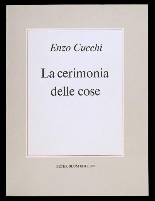 La Cerimonia delle cose (The Ceremony of Things)