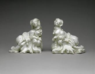 Pair of Sphinx Figures