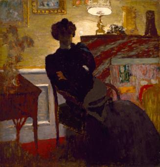 Madame Hessel Seated beneath a Lamp