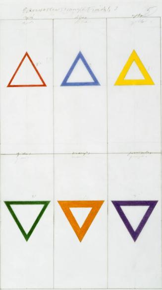 Plan for the Second through Twelfth Major Color Properties Cycles: Equalateral Triangle Triads 1,2