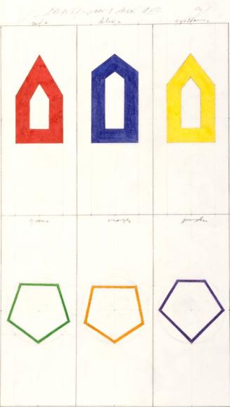 Plan for Second through Twelfth Major Color Properties Cycles: Pentagon Triads 1,2