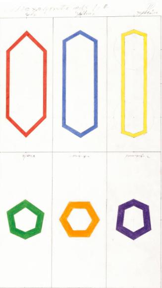 Plan for Second through Twelfth Major Color Properties Cycles: Hexagon Triads 1,2