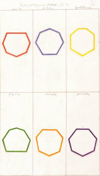 Plan for Second through Twelfth Major Color Properties Cycles: Septagon Triads 1,2