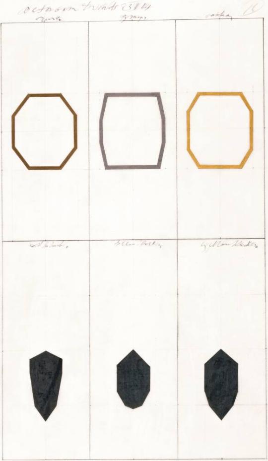 Plan for Second through Twelfth Major Color Properties Cycles: Octagon Triads 3,4