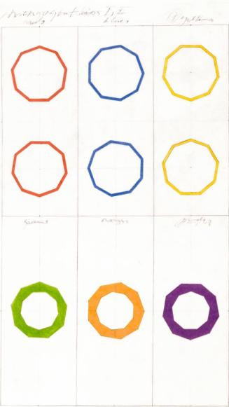 Plan for the Unrealized Second through Twelfth Major Color Properties Cycles: Nonogon Triads 1,2