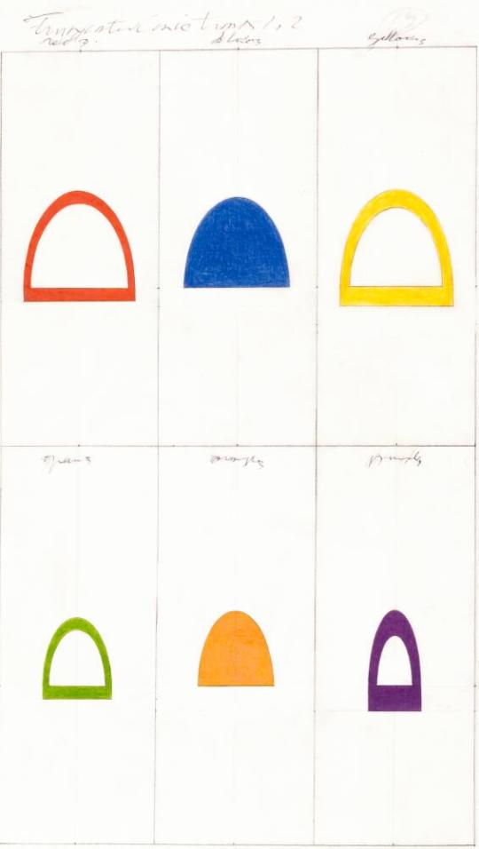 Plan for Second through Twelfth Major Color Properties Cycles: Truncated Conic Triads 1,2