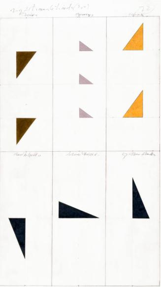 Plan for Second through Twelfth Major Color Properties Cycles: Right Triangle Triads 3,4