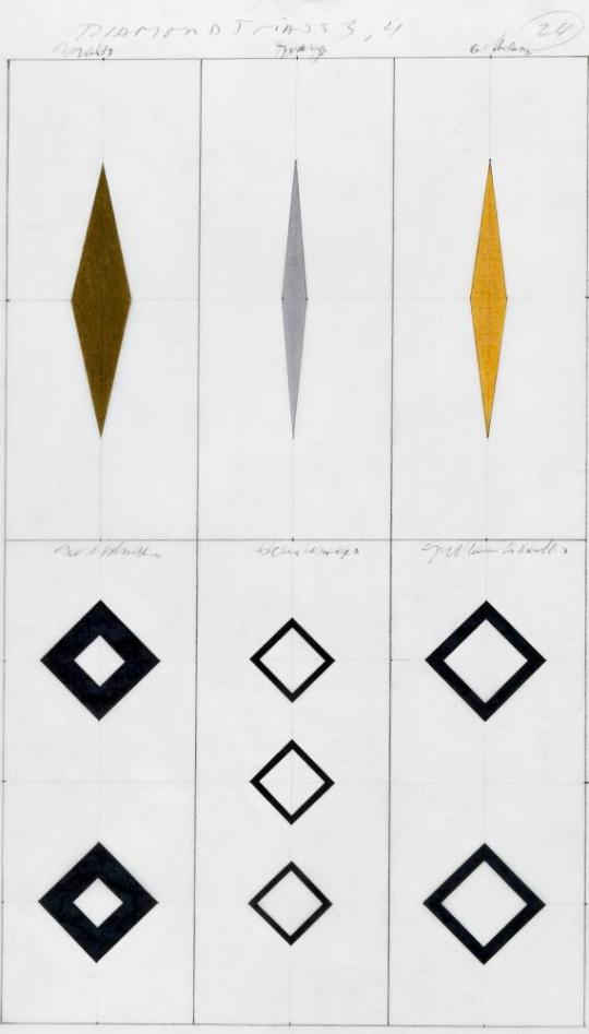 Plan for the Unrealized Second through Twelfth Major Color Properties Cycles: Diamond Triads 3,4