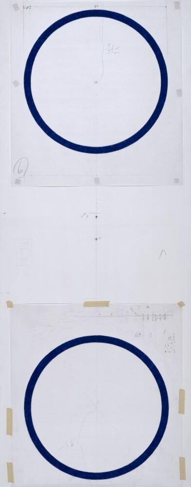 Full scale study for print #2 of The Collinasca Cycle