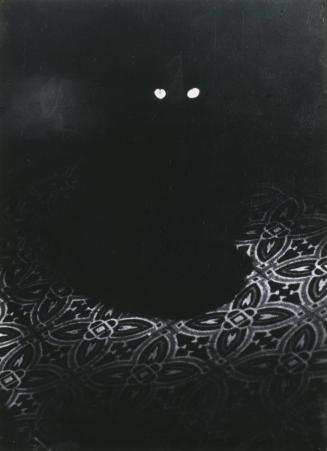 Cat with Phosphorescent Eyes