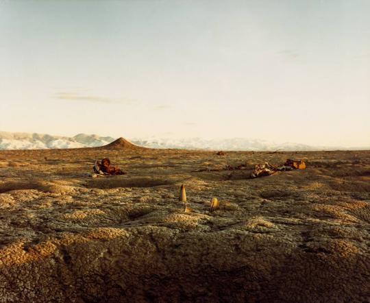 Bomb, Destroyed Target and Lone Rock