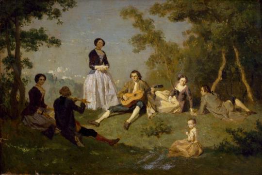 Picnic Scene