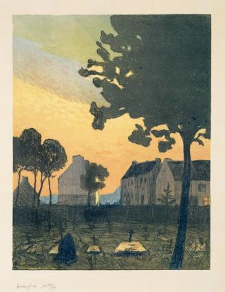 Paysage au soir (Landscape at Night)