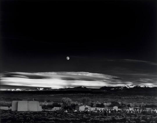 Moonrise, Hernandez, New Mexico