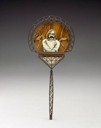 "Self Portrait with Structure and Straight Jacket" Brooch