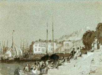 View of a Seaport: East Cowes, Isle of Wight