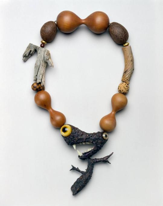 Wood Neckpiece #7